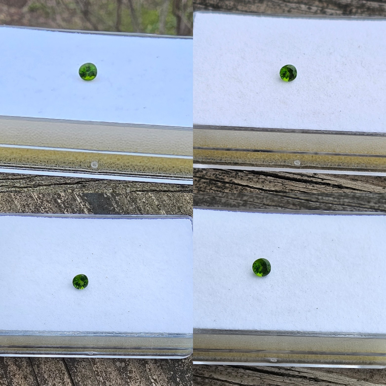 Tsavorite Green Garnet 3.7×3.6mm Oval Loose Gemstone!