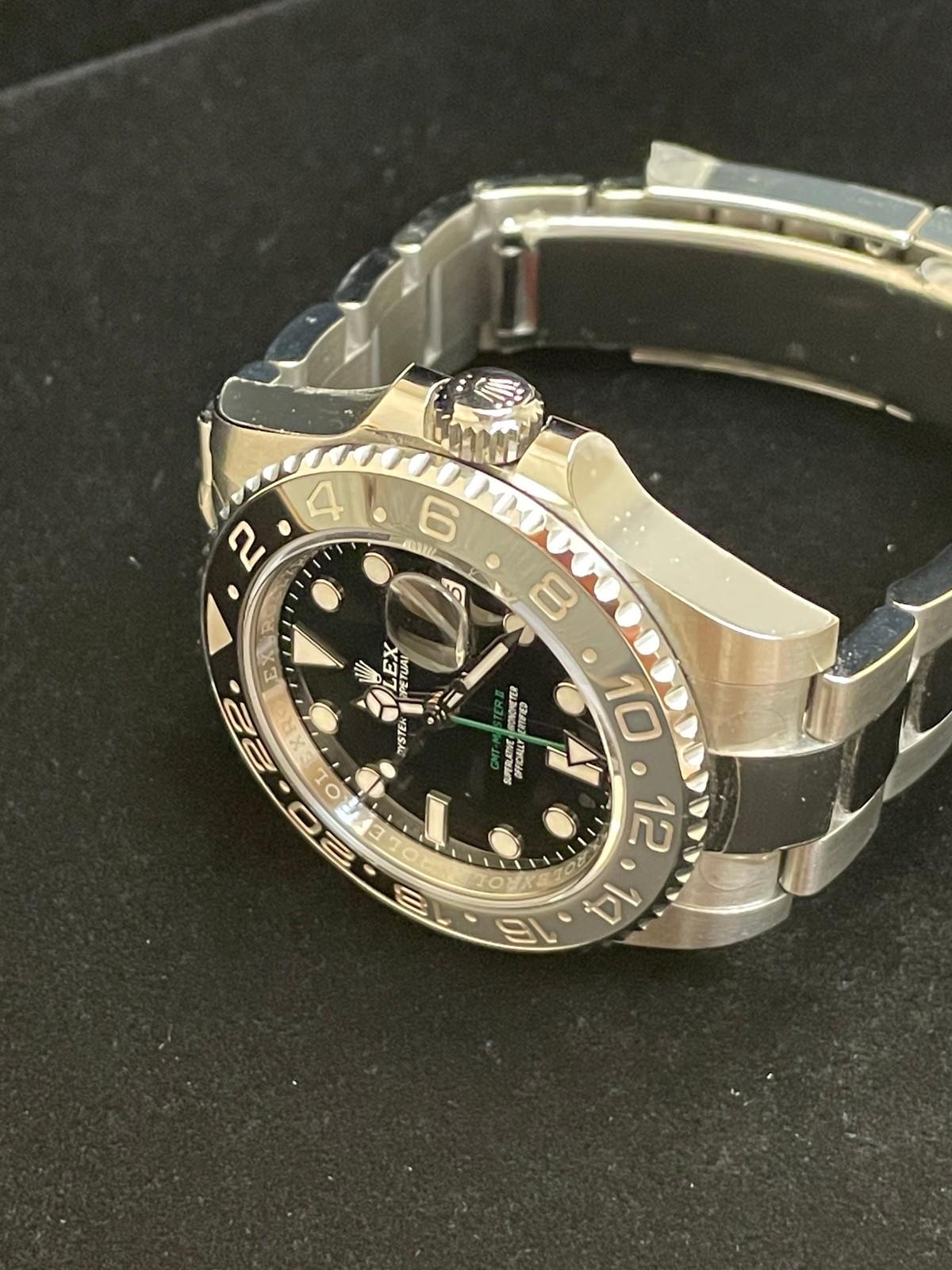 Unworn 2024 Rolex GMT-Master II 126710GRNR Bruce Wayne Stickered No Papers 40mm