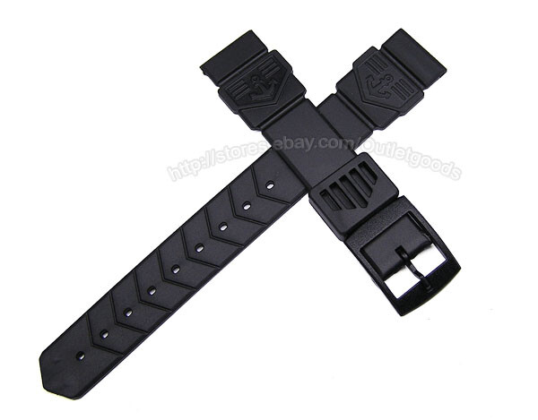 18mm Rubber Watch Band for TAG Formula 1 One F1 Midsize WA1210 WA1211 WA1214