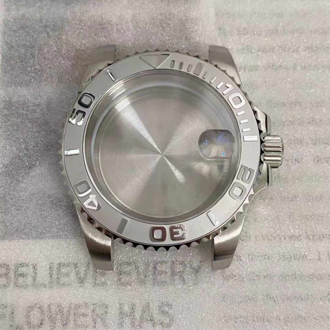 For NH35A NH34 Parts Mod- 200M Waterproof 40mm Brushed Dive Sapphire Watch Case