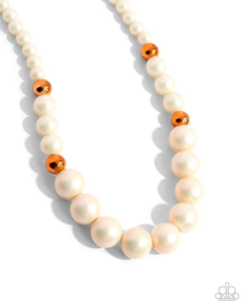 Parading Pearls – Orange