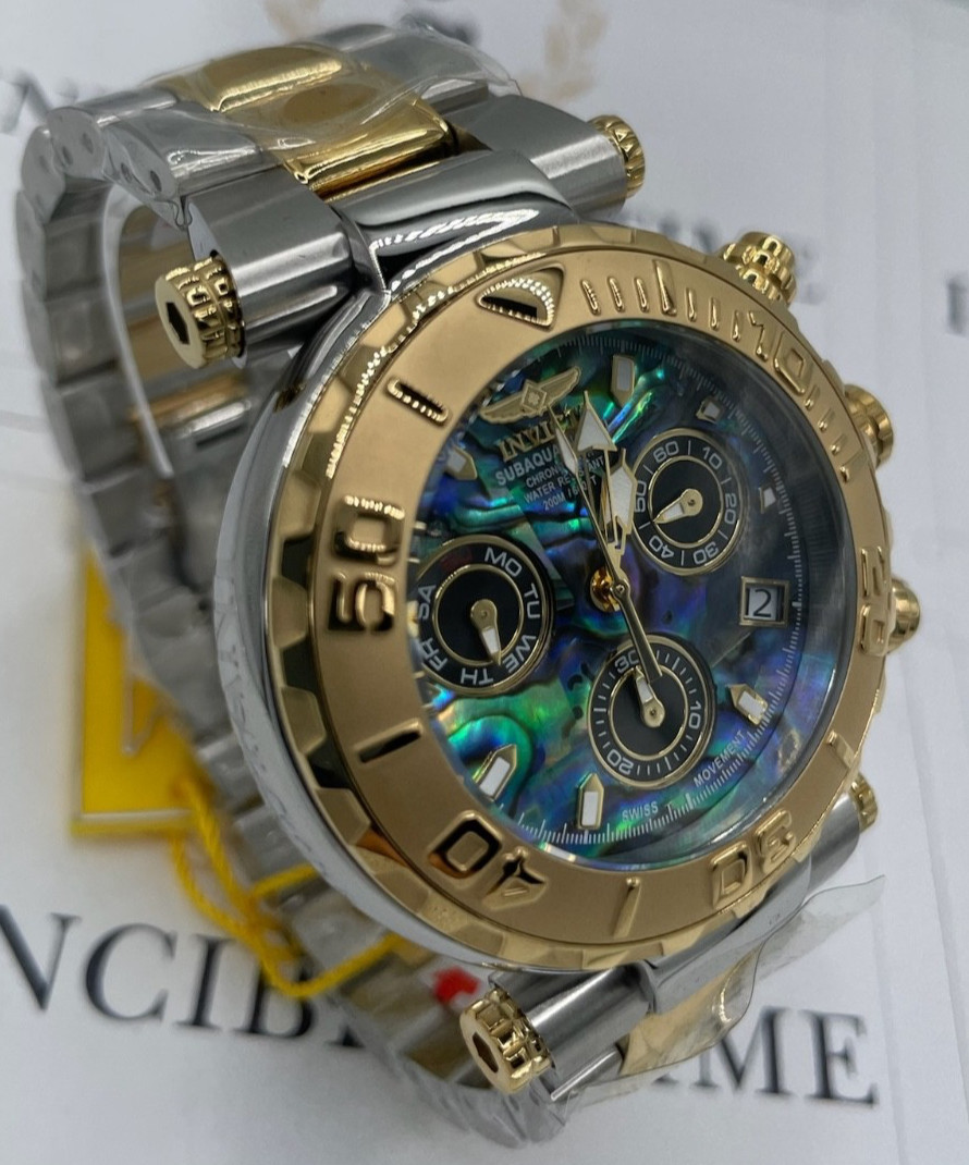 Invicta Subaqua Noma I Swiss Men’s Watch w/Abalone Dial (25805) Limited to 3000