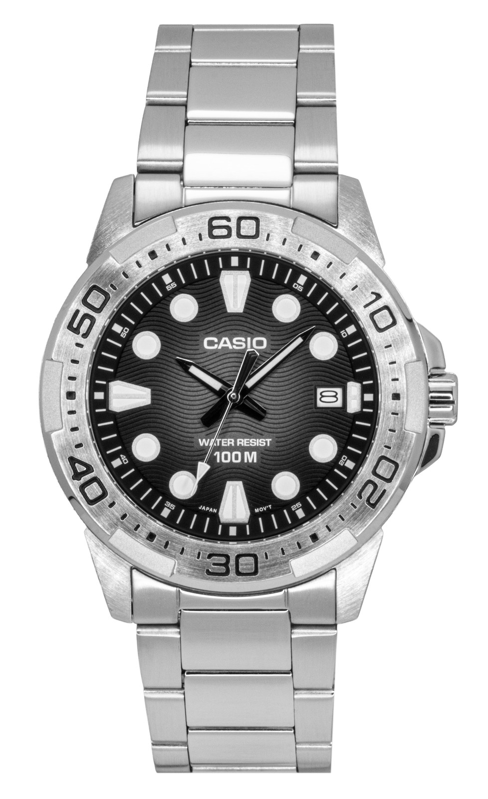 Casio Standard Analog Black Dial Quartz Sports 100M Men’s Watch MTD-140D-1AV