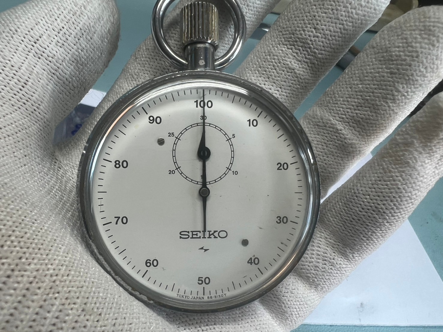 77. Seiko stopwatch running 88-5150 T Tokyo Japan