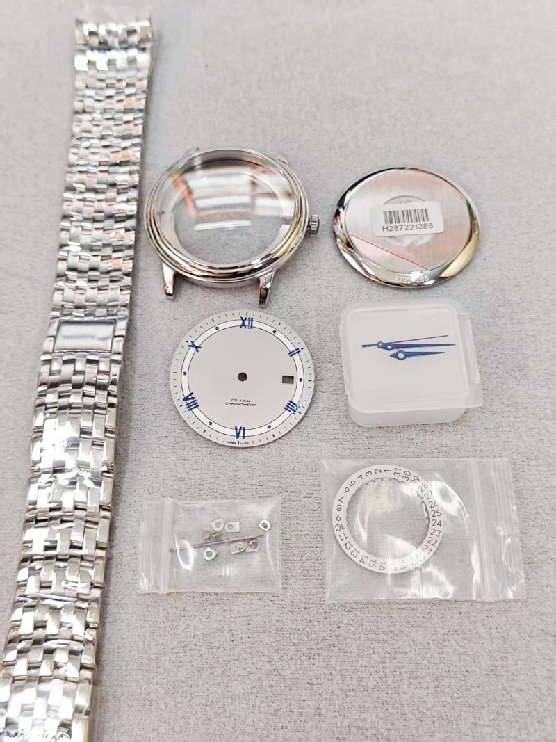 39.5mm Stainless Steel Watch Case Band Kit For 2824 2892 After-sales Accessories