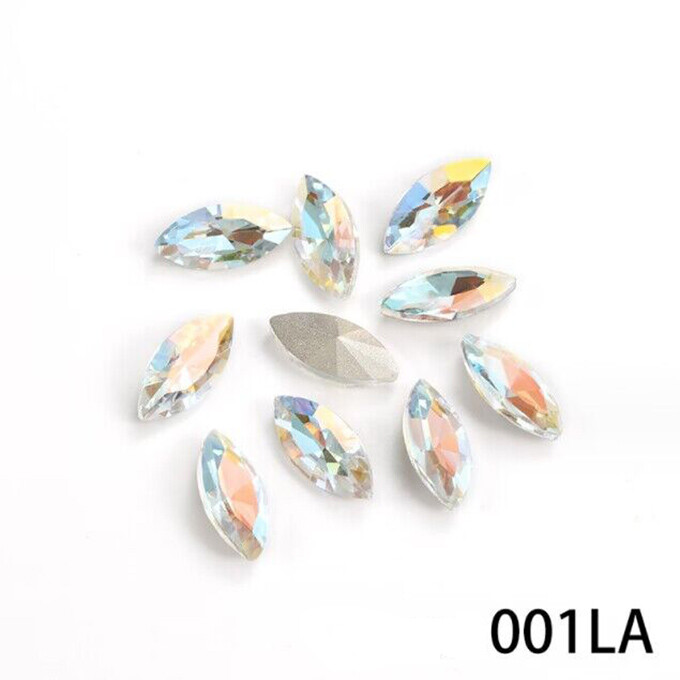 High-quality k9 Light color LA series Crystal Rhinestone Nevette Jewels Stones