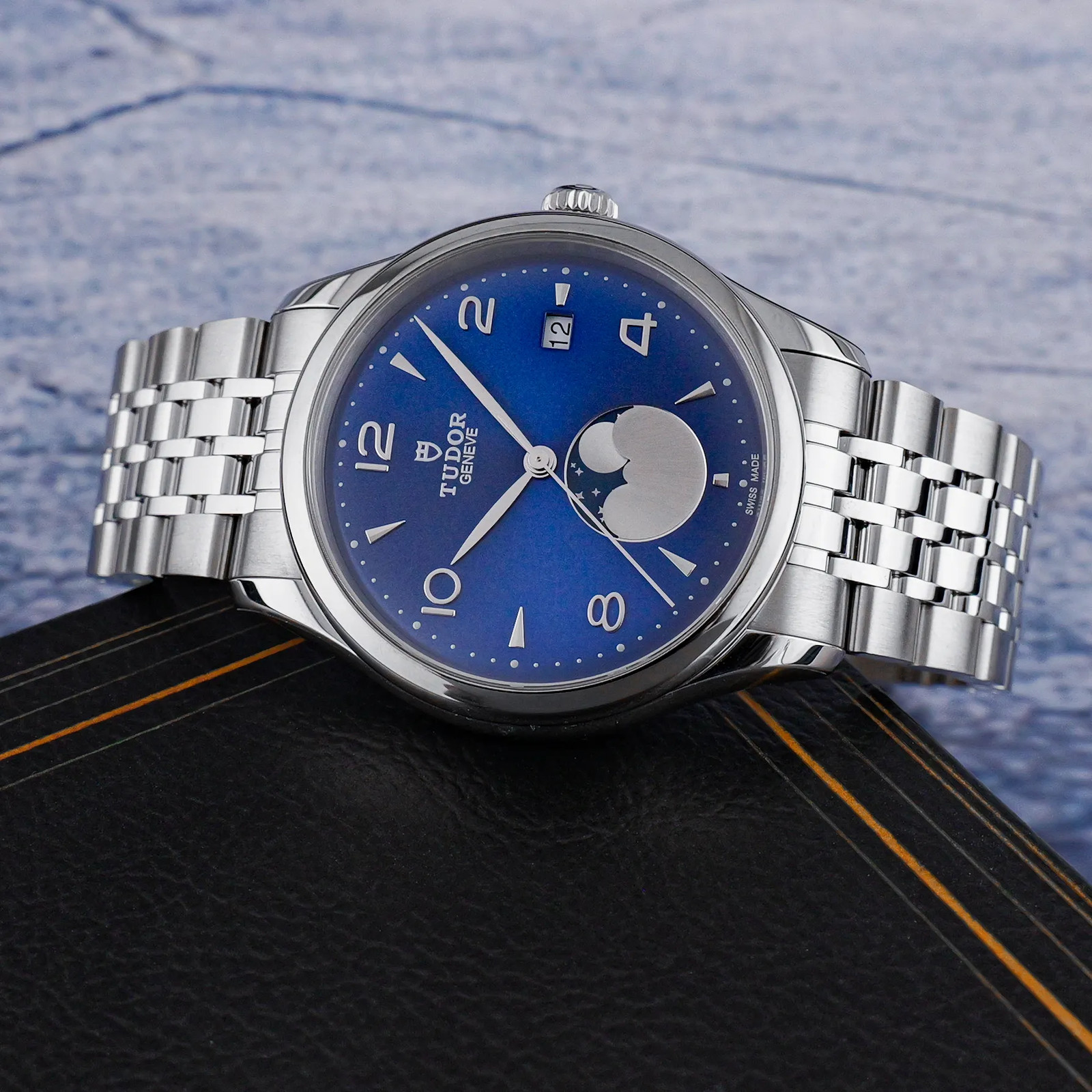 Tudor 91560 1926 Luna Blue Moonphase 39mm Complete 2026