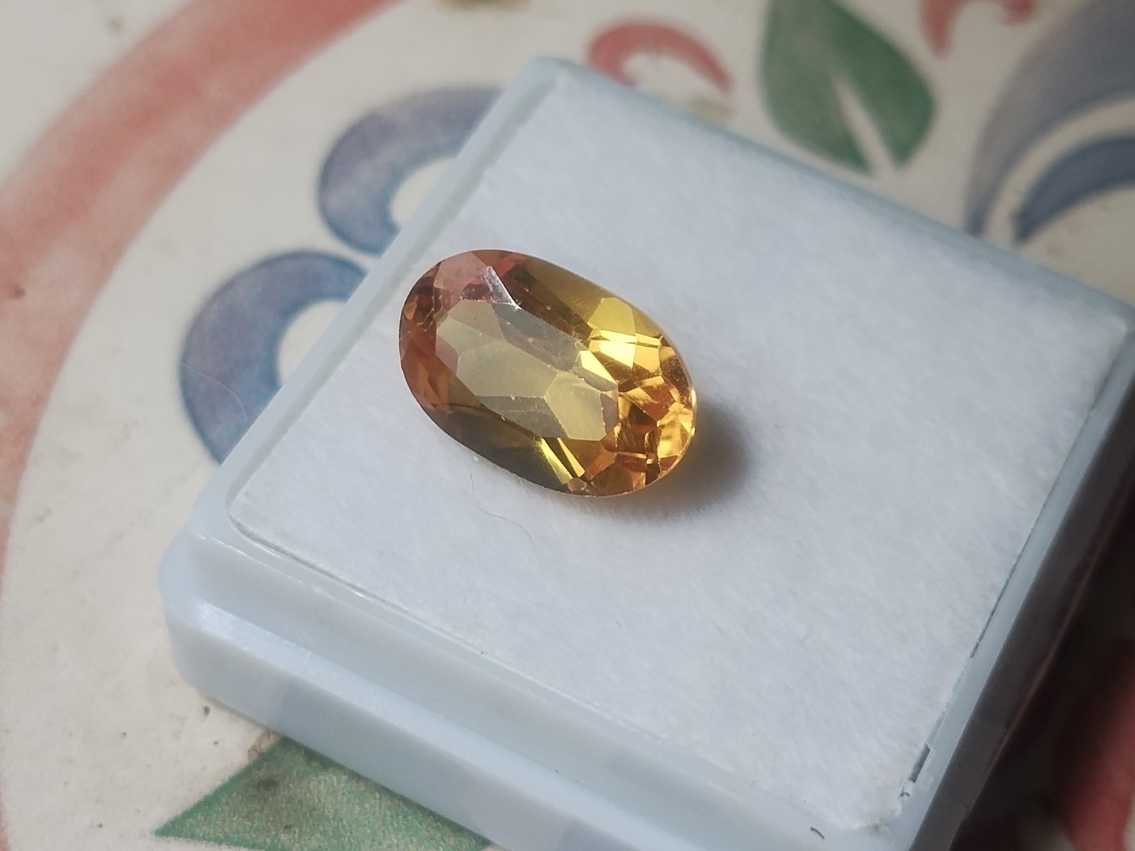 4.60ct Natural Padparadscha Sapphire Oval Certified Unheated 11.7×7.1×5.7mm