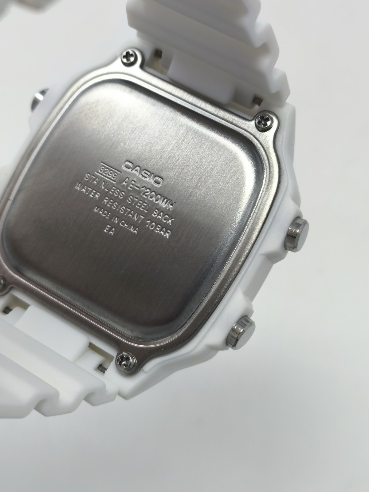 Stunning Custom Casio AE1200 Casio ‘NASA Royale’ Watch Full White UK Stock