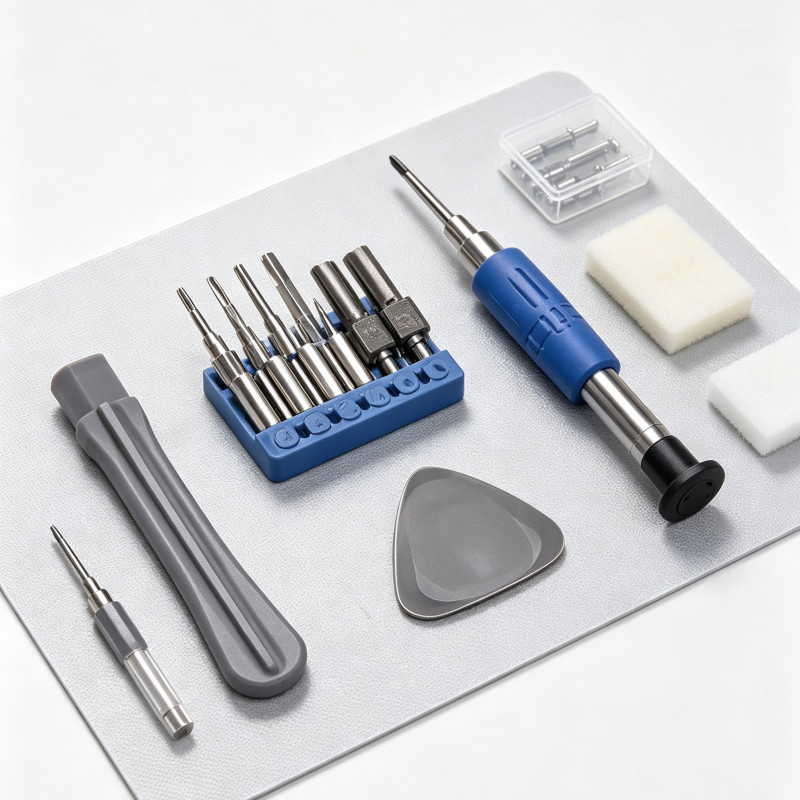 6 Different Bits Precision Screwdriver Set For Eyeglass Watch Repair Home Use