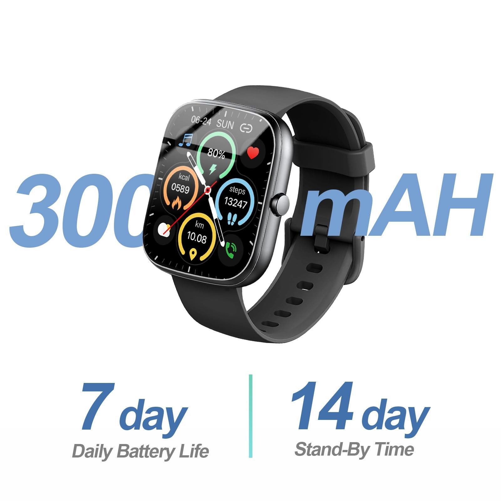 Smart Watch for Men Women, 1.91″Smartwatch with Answer/Make Call, Fitness Tra…