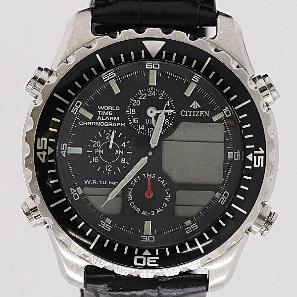 Citizen Promaster Chronograph C300-T005381 Digital Analog Watch