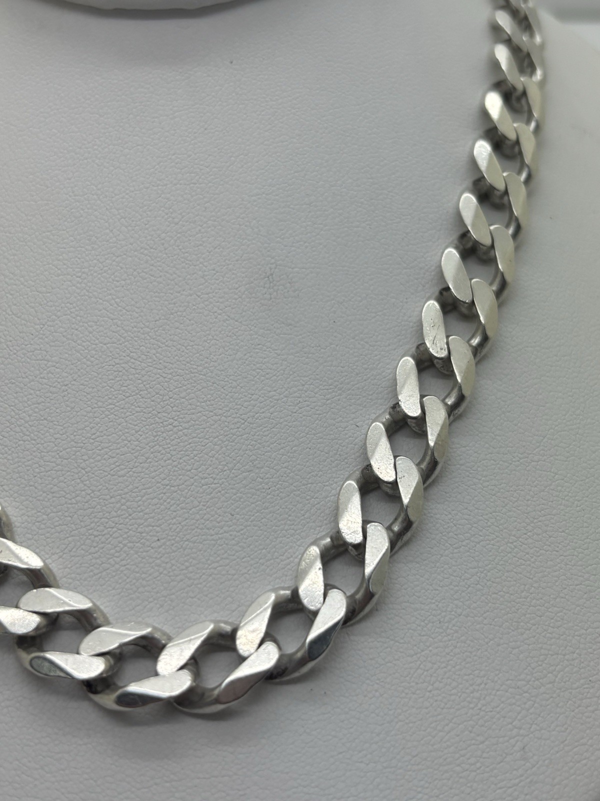 3.5oz – 26” – 10mm – Cuban Style- 925 Silver Chain- READ DESCRIPTION