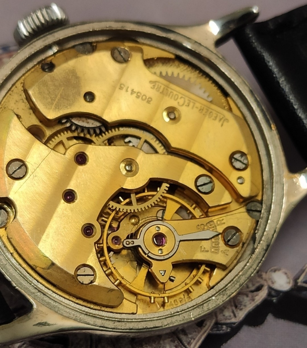 Classic Jaeger Le Coultre Watch Manual Wind 1940´s Original