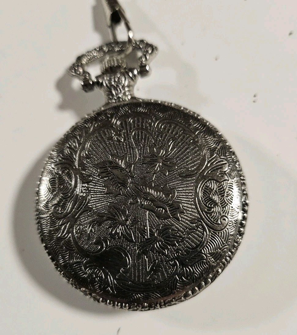 Vintage AC/DC Pocket Watch 2006 Tour Collection Working NEW BATTERY INSTALLED