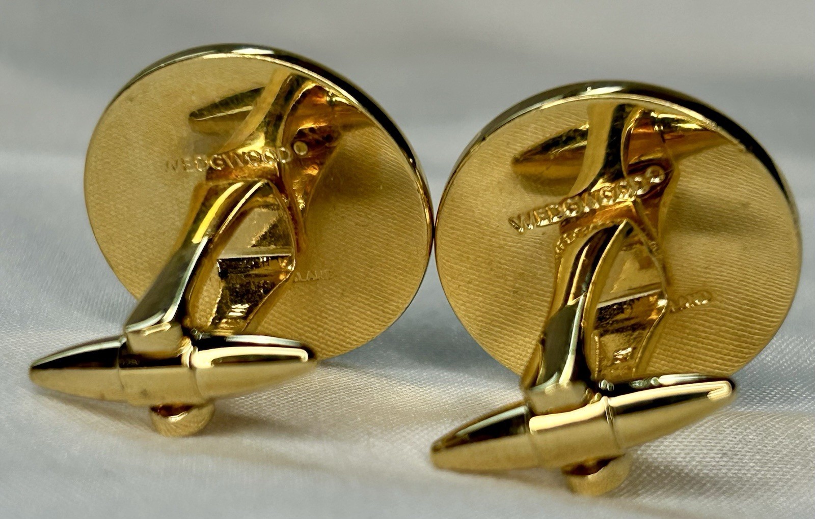 Wedgwood Lot Of 4 Pair Vintage Cufflinks