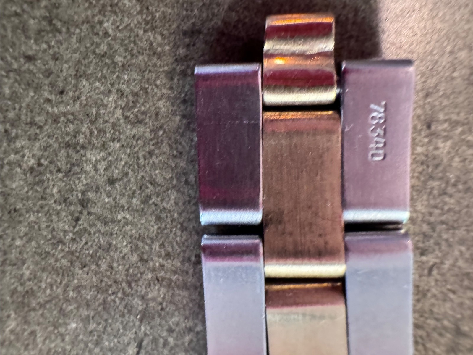 Genuine Ladies Rolex 2 tone Gold & Stainless Steel Oyster Bracelet