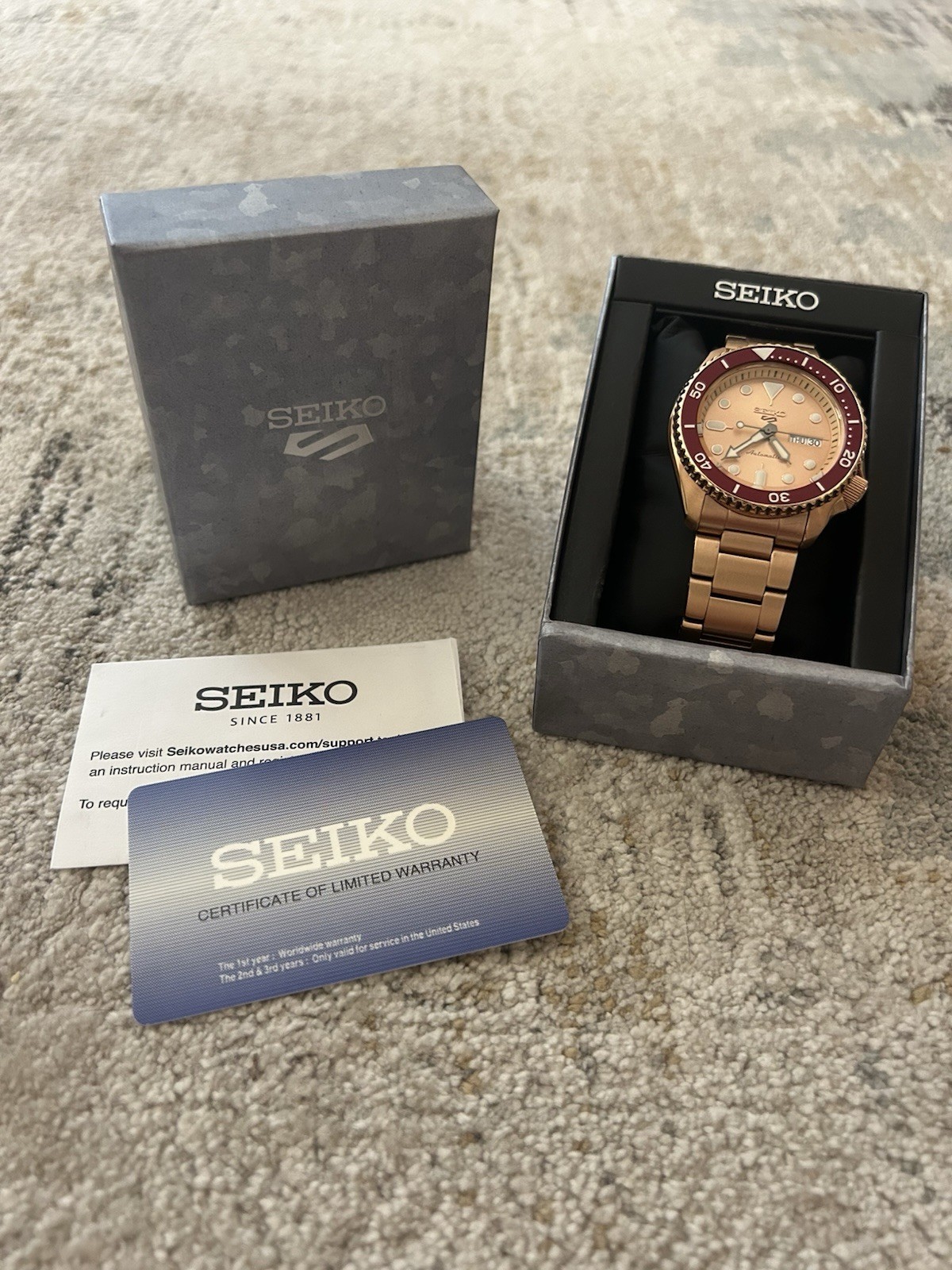 Seiko 5 Sports SRPK08 — 55th Anniversary Limited Edition