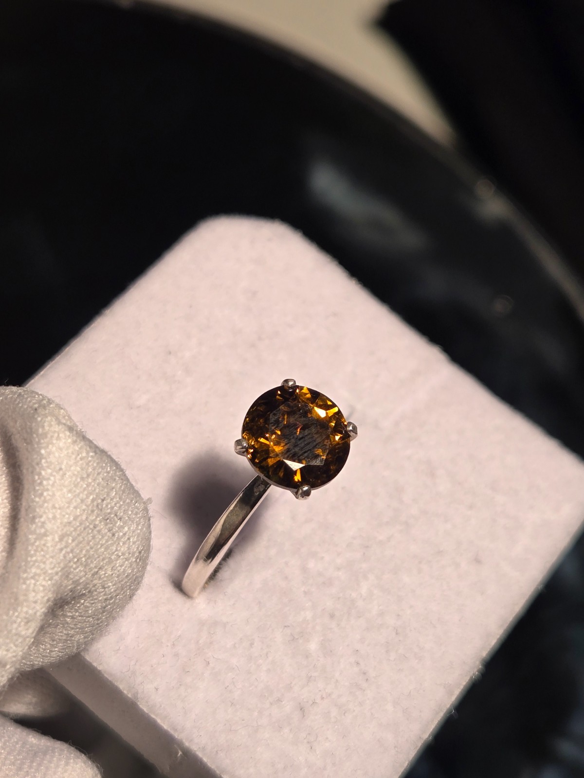 EXCELLENT ORANGE YELLOW TOURMALINE! RICH VIVID COLOR/TONES/CLARITY! 2.10CT!!!