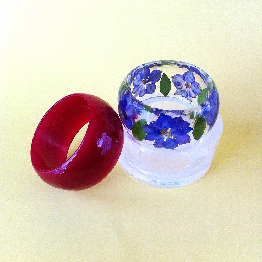 CLEAR SILICONE MOLD, (MB056) FOR SMOOTH FACETED BRACELET