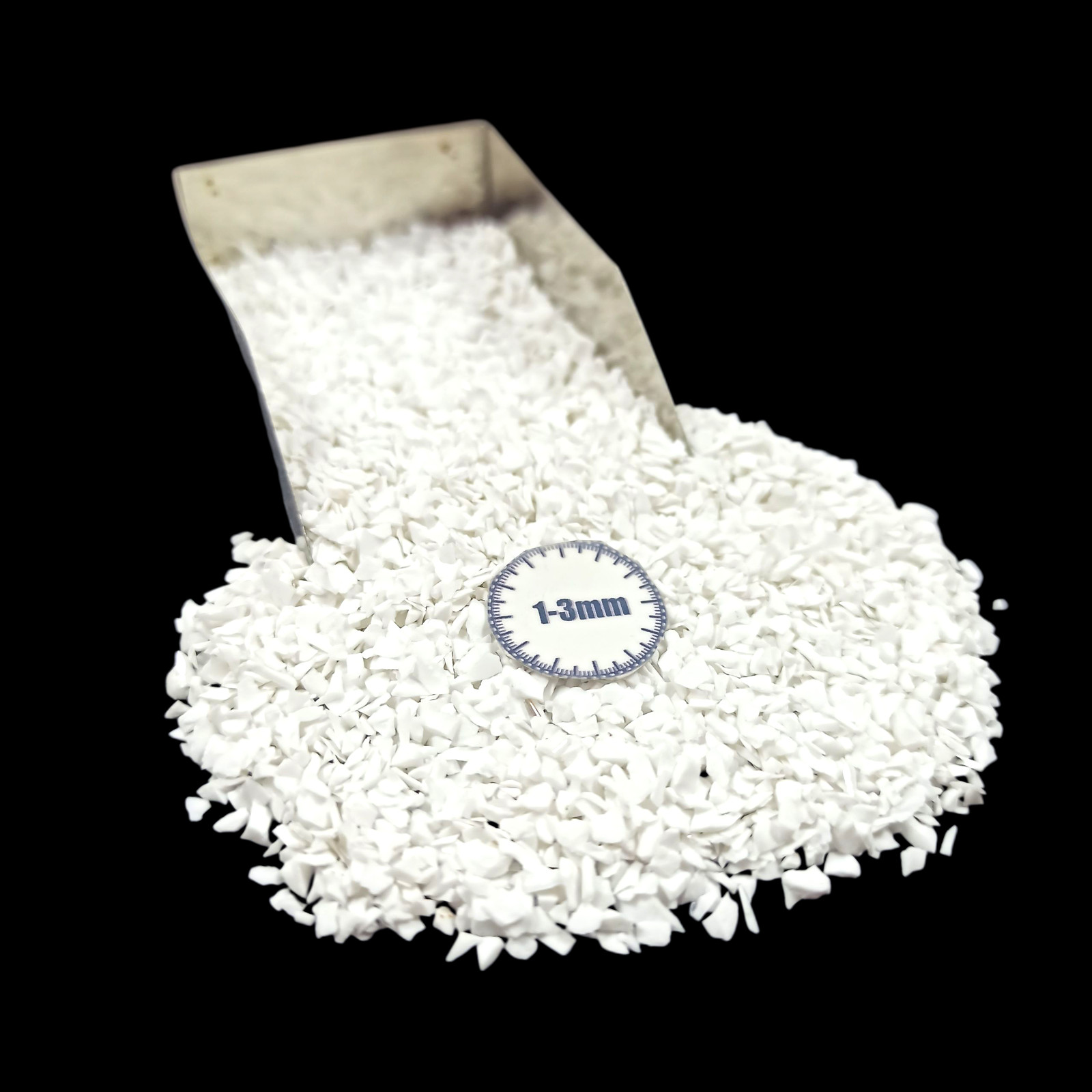 Crushed White Porcelain 1-3mm for Resin Art Jewelry Making Women Gift Resin Art