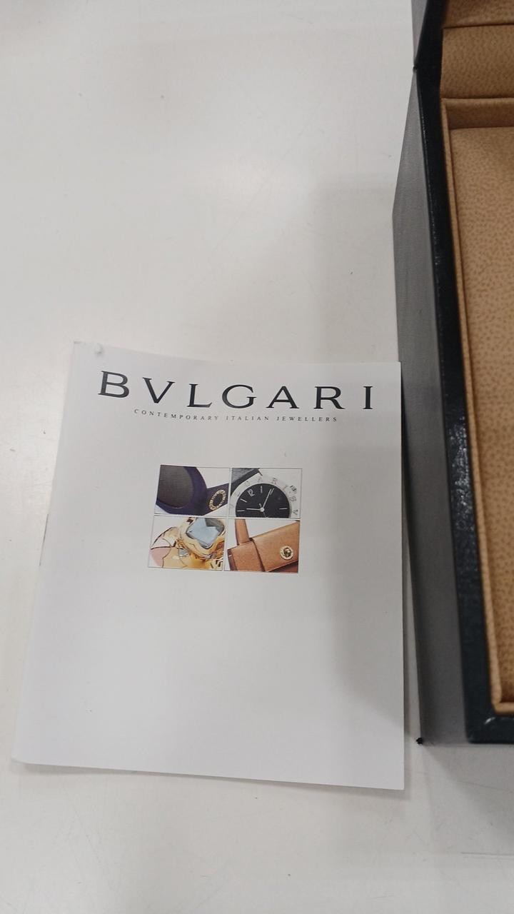 BVLGARI RECTANGLE RT45S vintage quartz movement wristwatch luxury Swiss-made