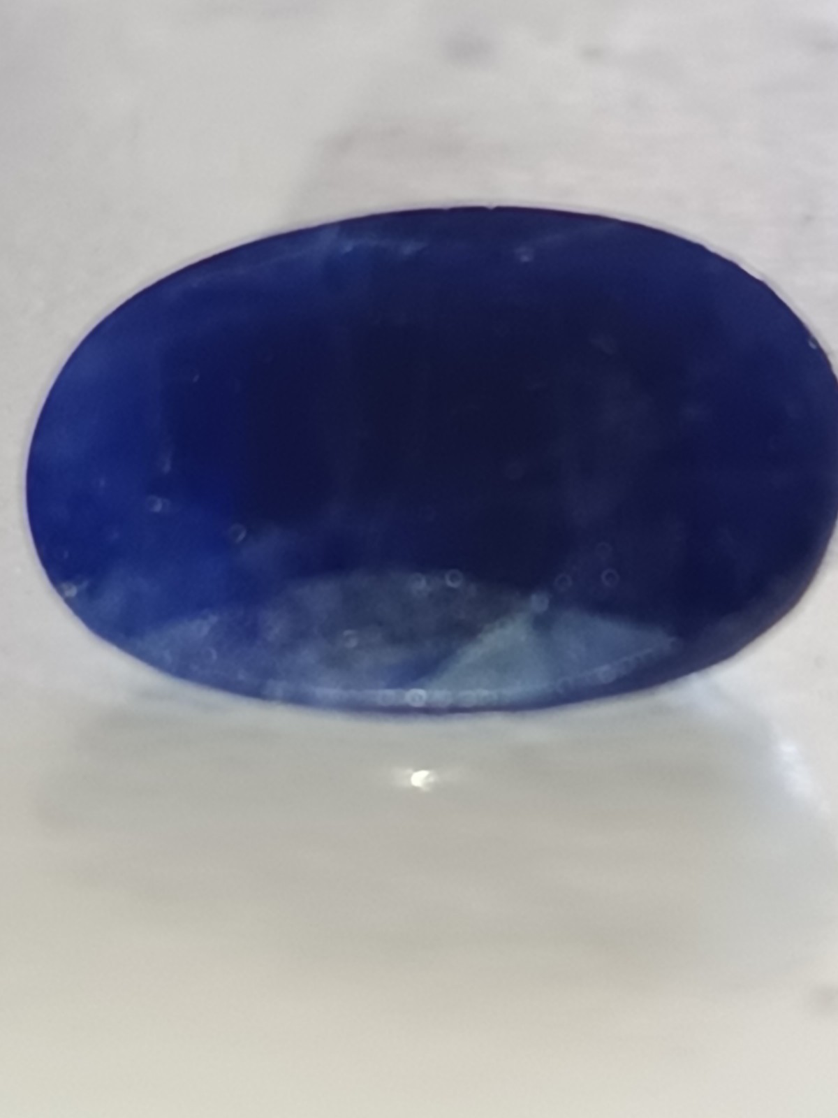 NATURAL BLUE SAPPHIRE 2.16 CT. Sri Lanka Ceylon OVAL CERTIFIED AGL ANTWERP