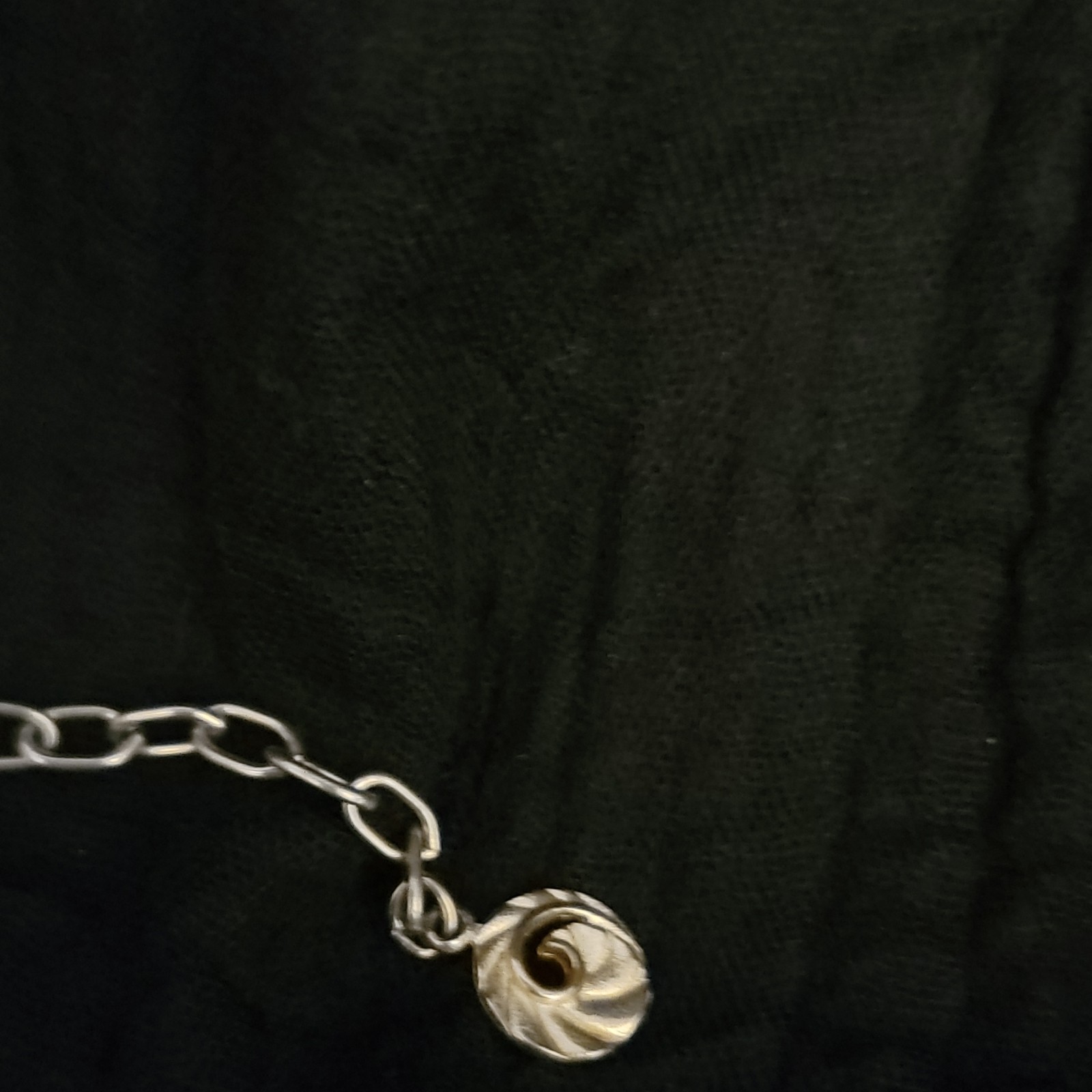 Silver Tone Multi-Strand Layered Cable Chain Statement Necklace Hook Clasp