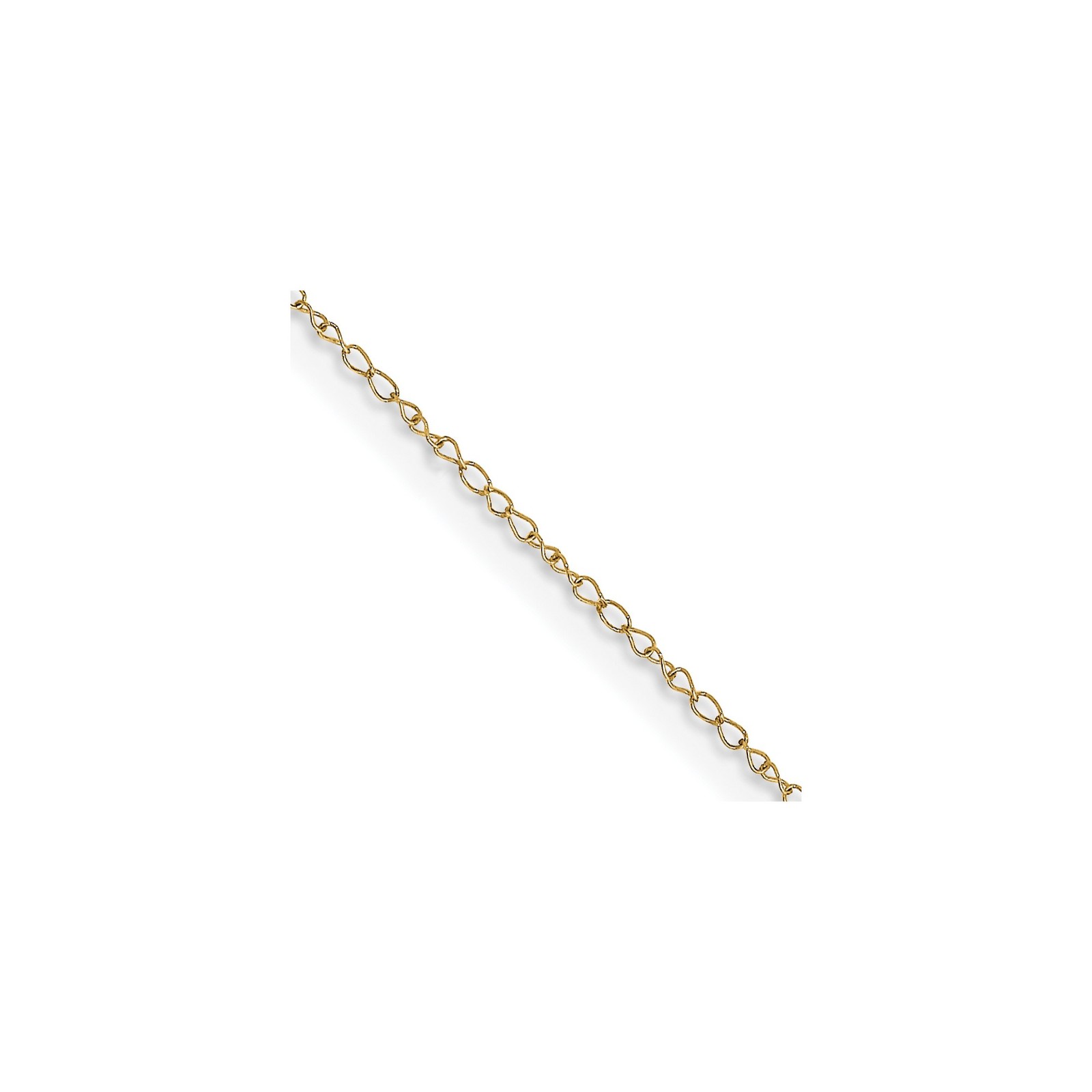 14K Yellow Gold 0.42-0.5mm Pendant Chain Necklace 13-24 Inch Mens Womens