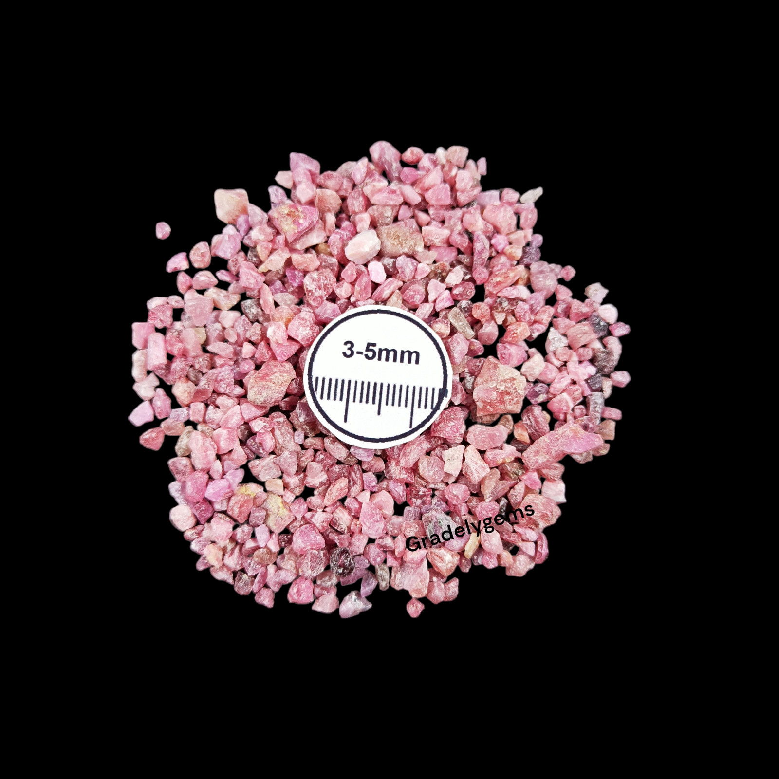 Radiant Ruby Gemstone Crushed Powder – Intense Red Hue for Resin Art, DIY Crafts
