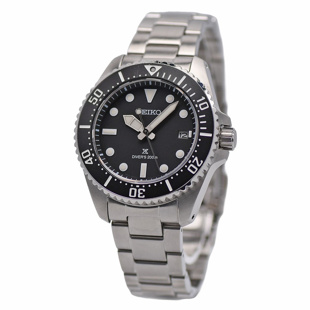 Seiko Prospex Diver Scuba Solar SBDJ063 Black Dial Polished – Used, From Japan