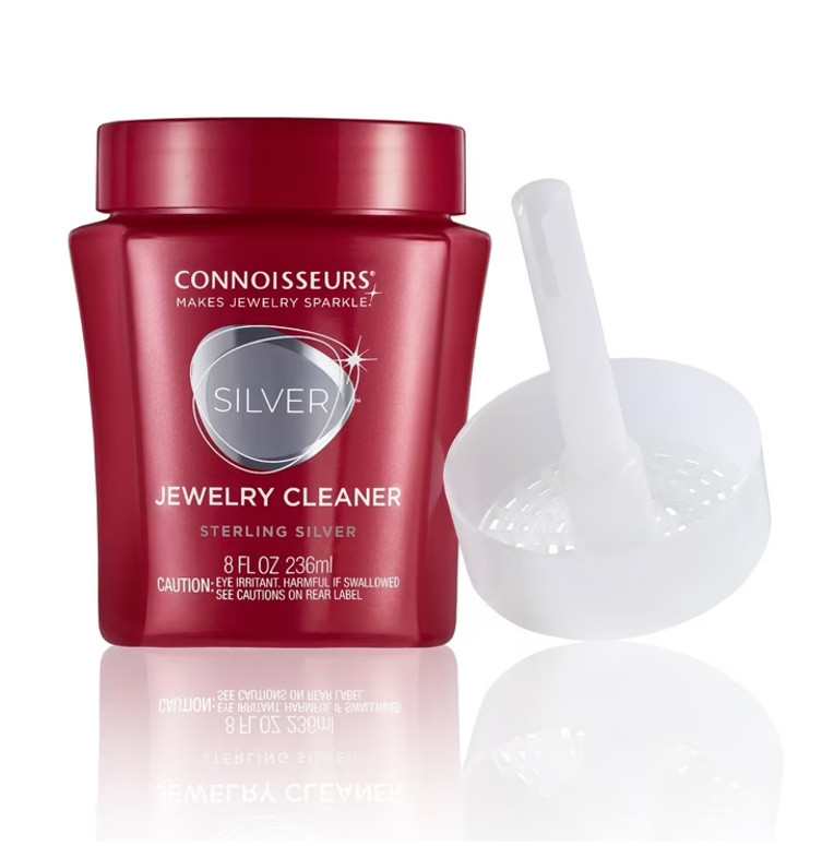 (2 PACK) Connoisseurs Silver Jewelry Cleaner, Liquid Dip Jewelry Cleaner in Red