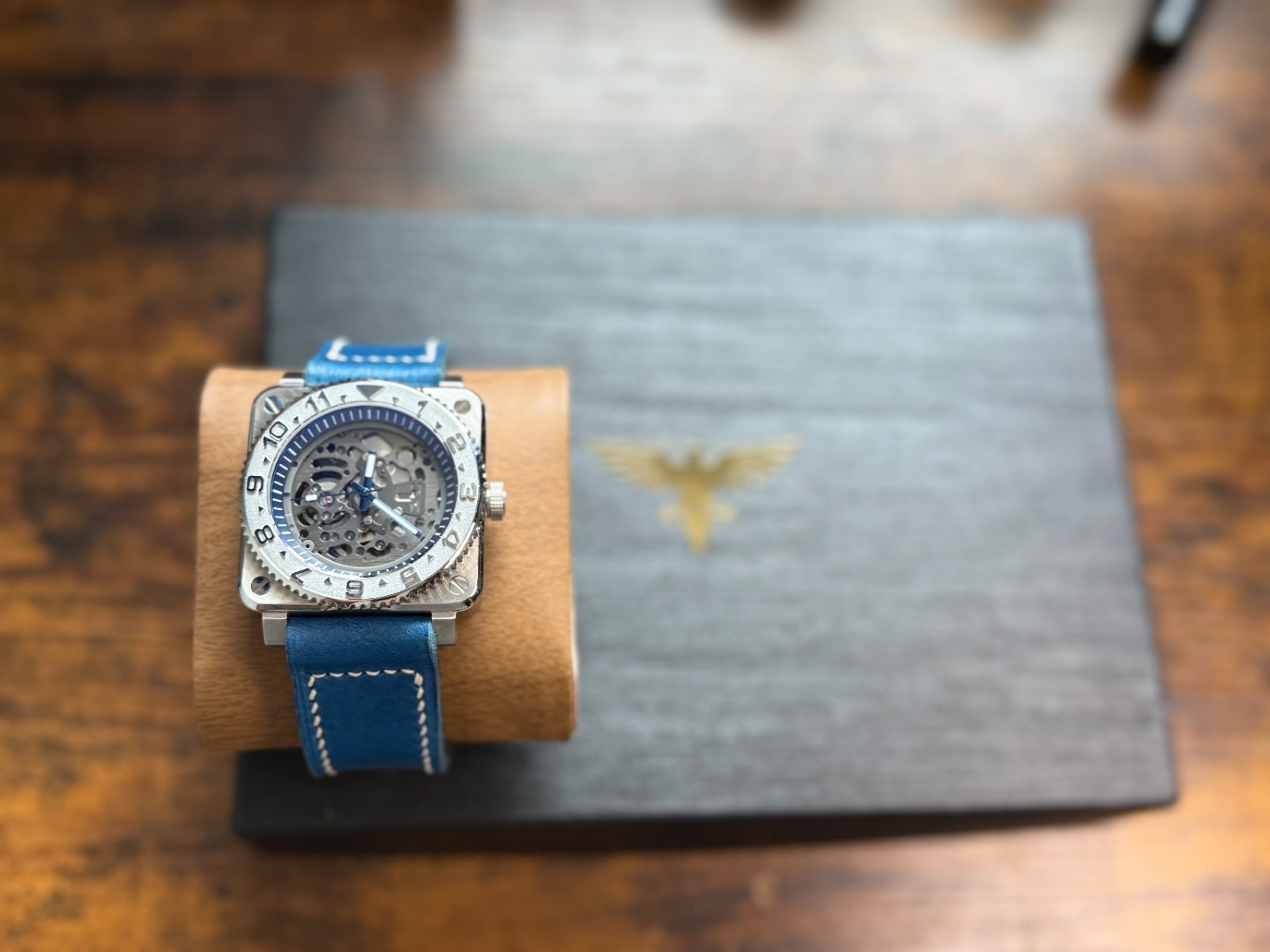 Bespoke Skeleton mod Automatic Watch powered by nh72 movement