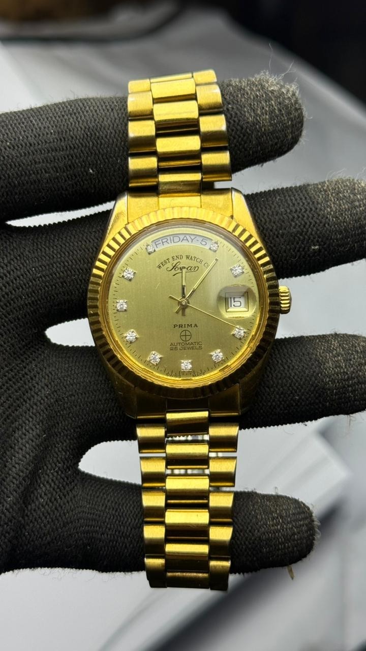 Vintage West End watch CO President Sowar Prima Men’s Watch Automatic Swiss