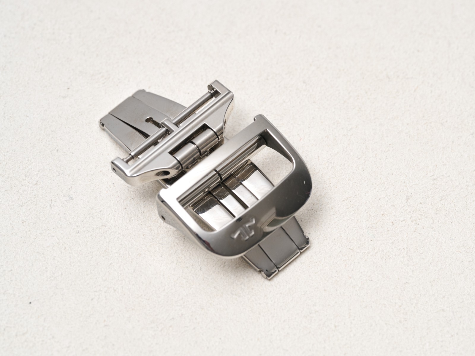 JLC 20mm Deployment Buckle Clasp Steel Double Fold Over Pin Buckle