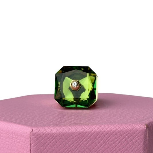 BNIB SWAROVSKI Numina Cocktail Ring Black Ruthenium Size 50 & Bag £195.00