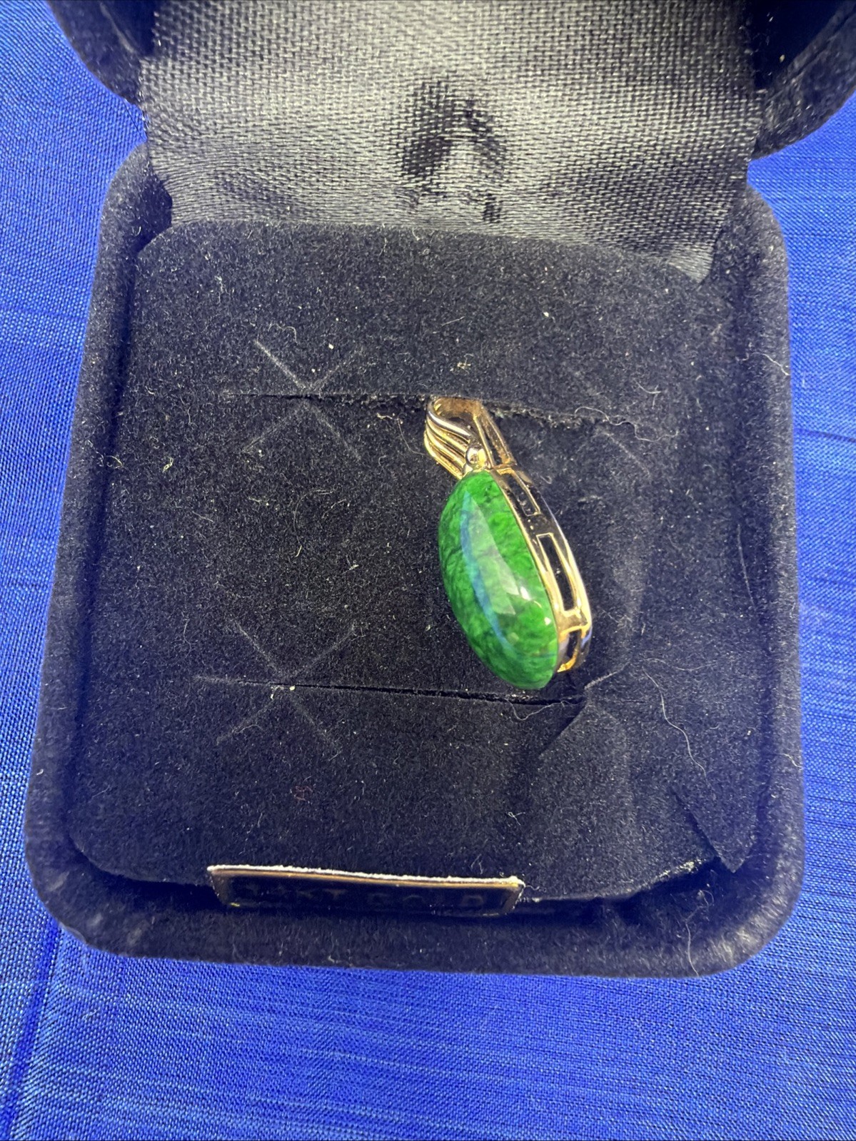 14K Imperial Gold Yellow Gold Natural Maw Sit Sit Ladies Pendant ~1.95g Mexico