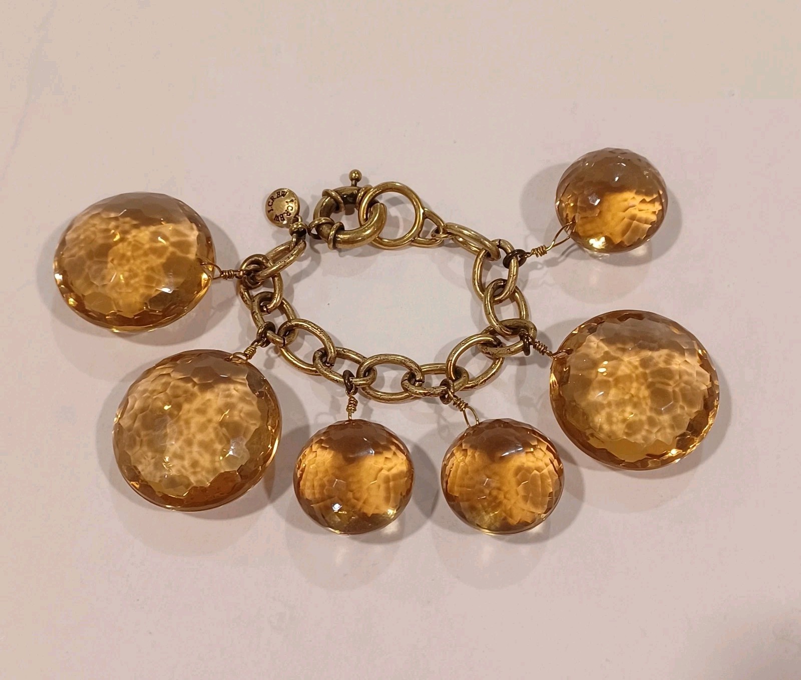 J Crew Honeycomb Bubble Bracelet Big Statement Piece Excellent Condition