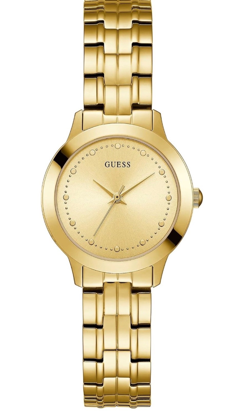 Women’s Goldtone Stainless Steel 30mm Guess Watch