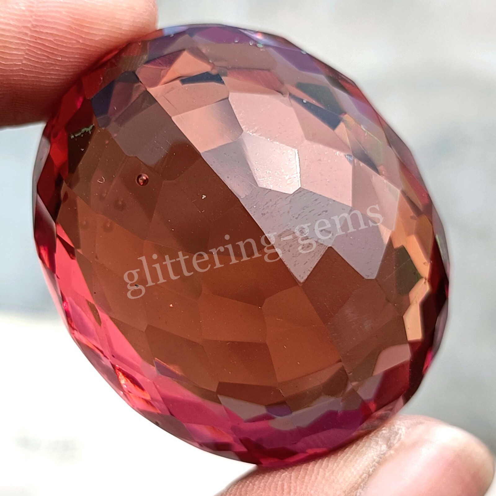 200 Ct Color Changing Alexandrite Natural Oval Cut IGL Certified Loose Gems 25F