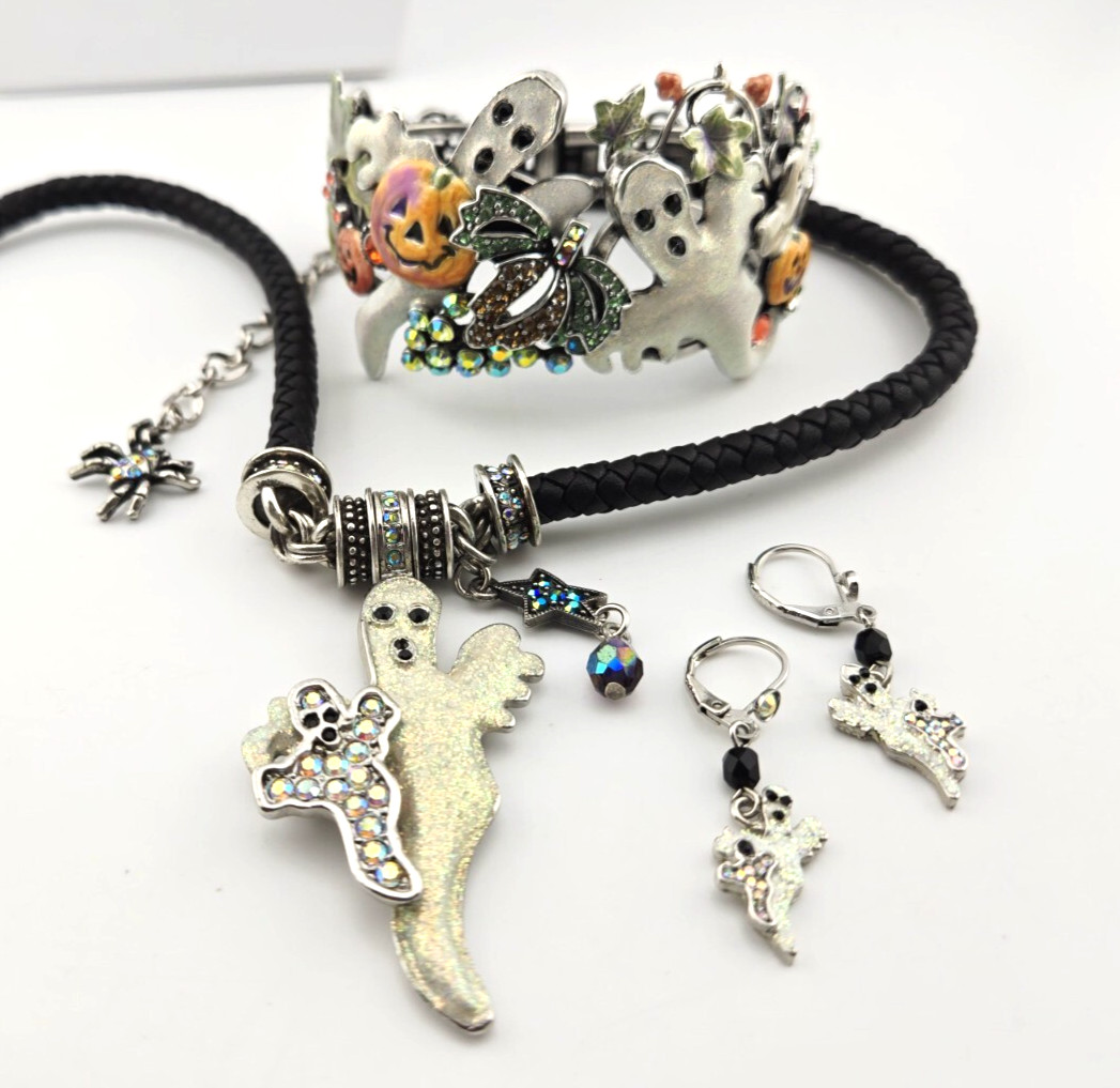Kirks Folly Halloween 4 pc Set One of A Kind Ultimate Jewelry Collection C90