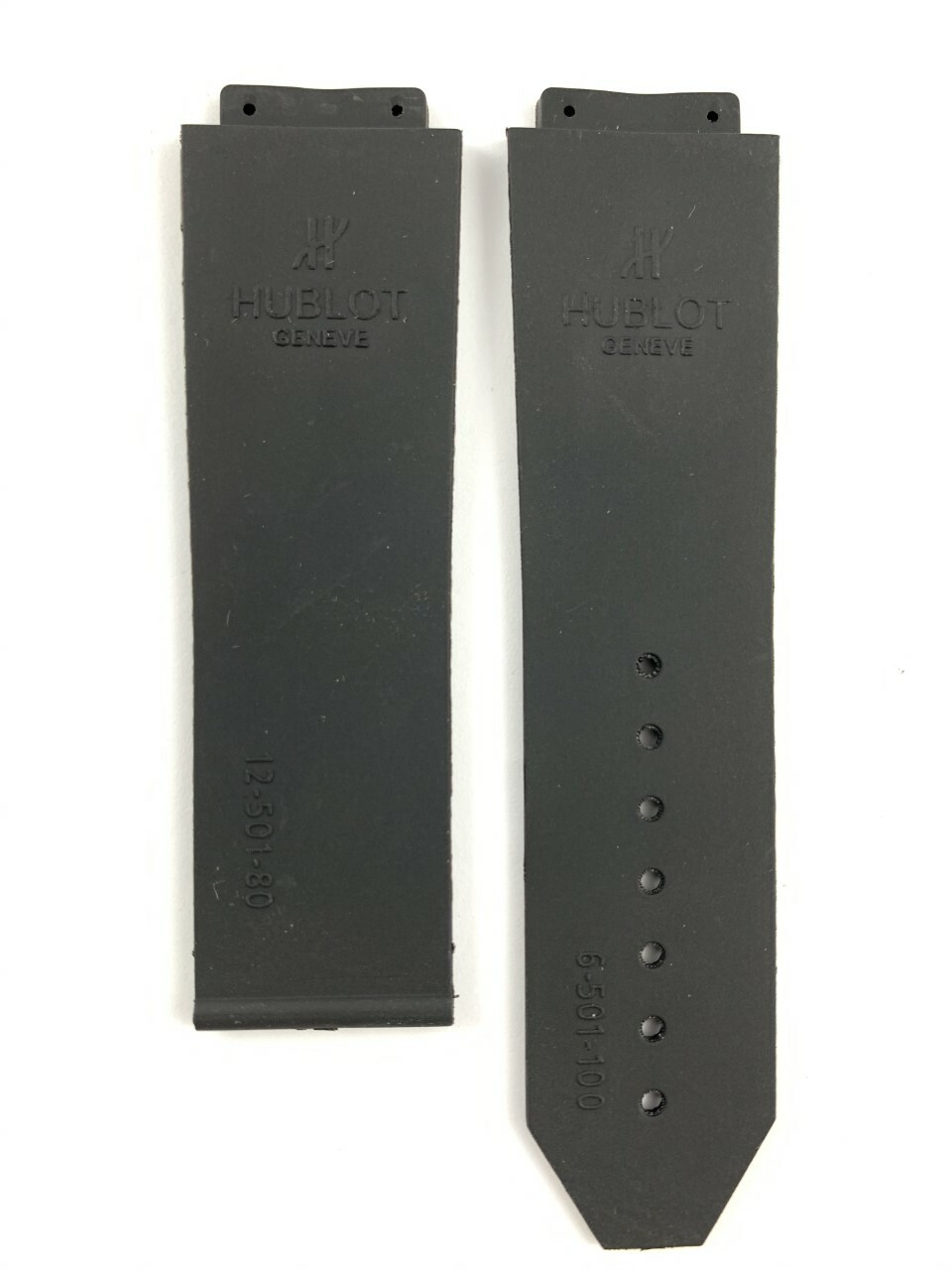 25MM RUBBER REPLACEMENT BAND STRAP FOR FITS HUBLOT 44-45 H BIG BANG FUSION BLACK