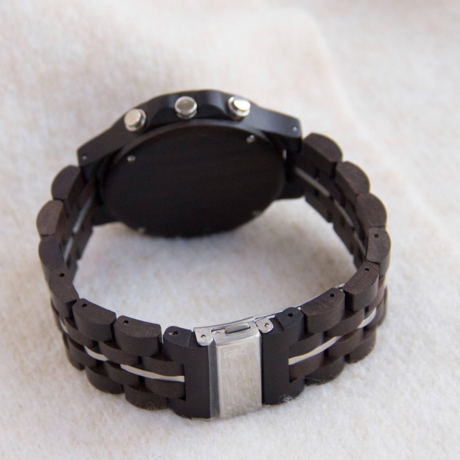 Men’s Wood Watch Handmade Chronograph Wooden Watch Gift to Men