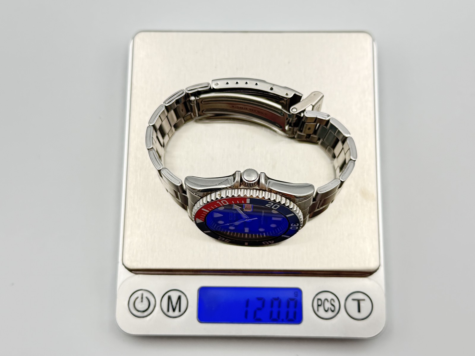 SEIKO 7S26-0040 Pepsi Bezel Automatic Navy Dial Men’s Watch Japan