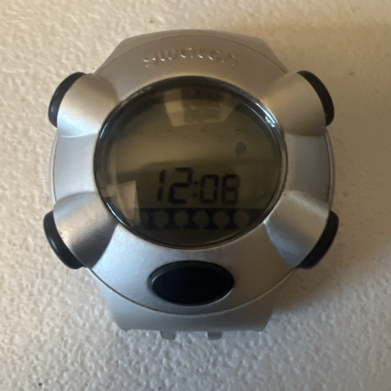 Swatch Beat Y2K 100mwr Swiss Made V8 Cr1632 Working