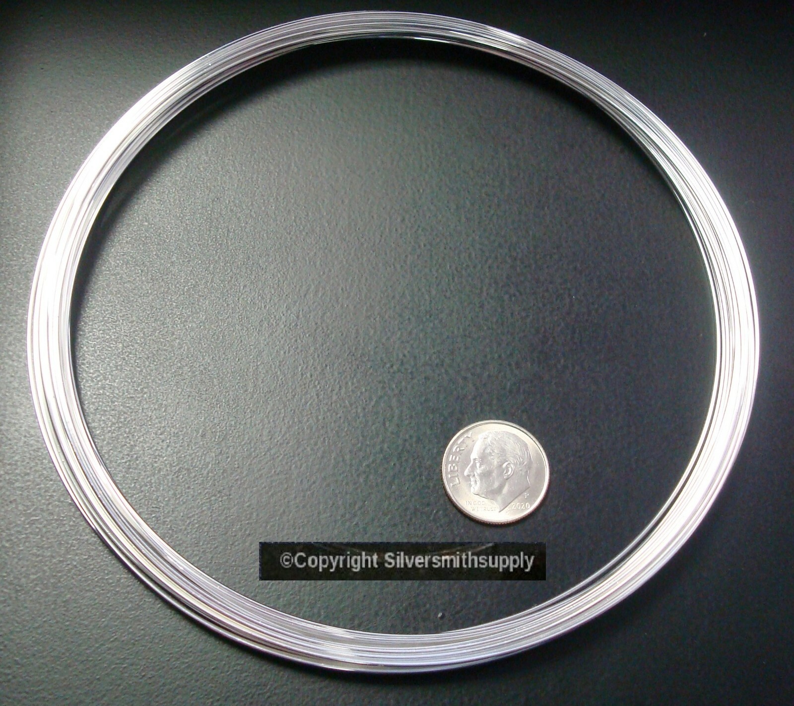 20 Memory wire 4.5 in loops 22ga 115mm SILVER plated necklace wire loops MW004