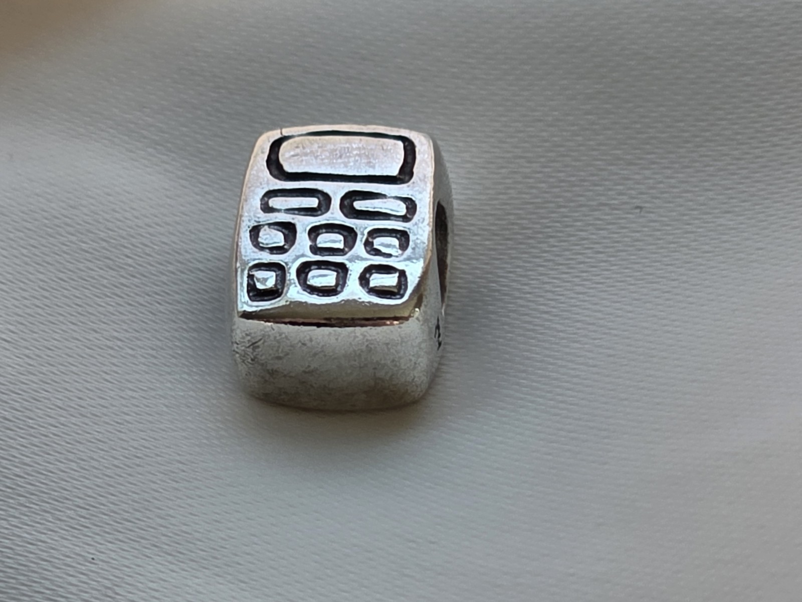 Retired Pandora Sterling Silver Cell Phone / Mobile Phone Charm 790293