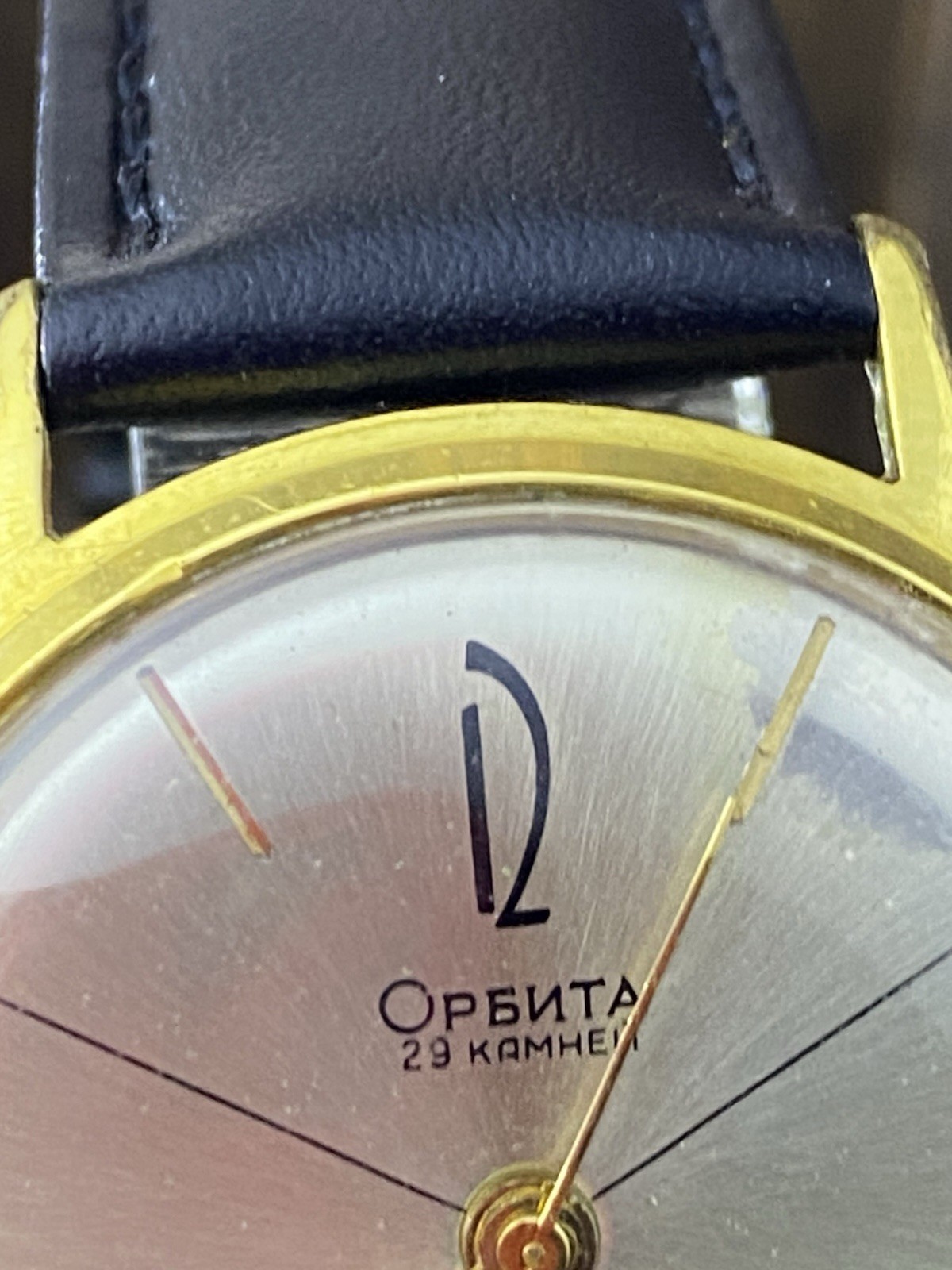 POLJOT ORBITA Automatic slim 29 Jewels Russian USSR luxury wrist watch #9001