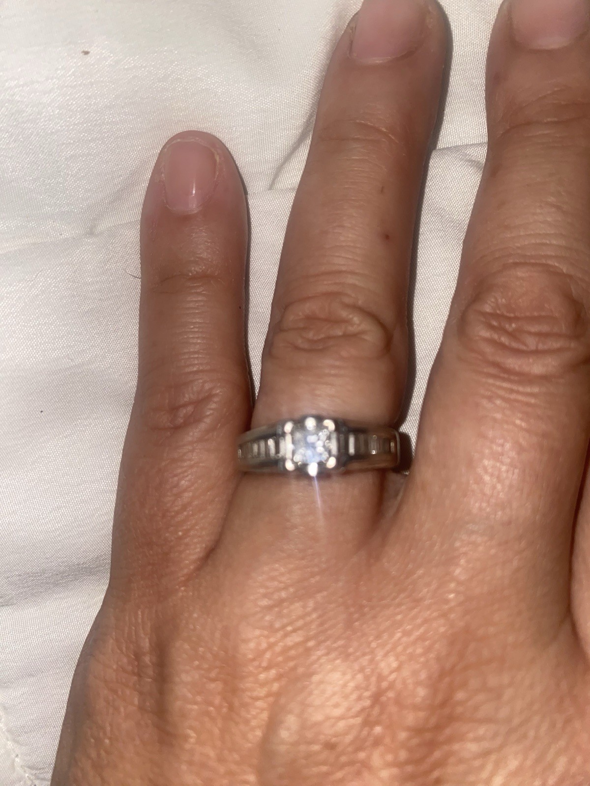 Platinum Diamond Ring