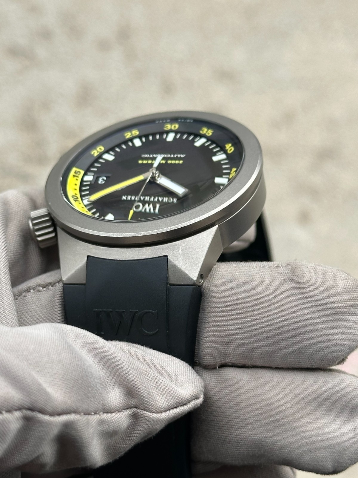 IWC Aquatimer 2000 Titanium Automatic 42mm IW353804